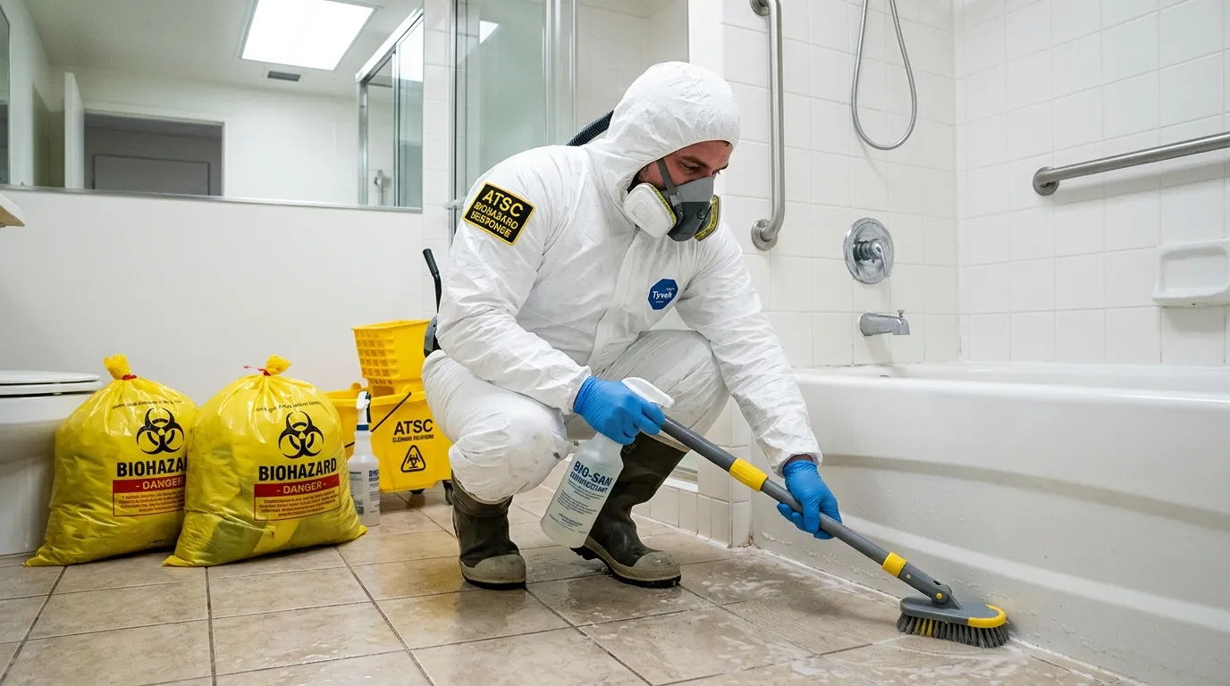 Decontamination equipment deployed for Blood Cleanup in Ukrainian Village